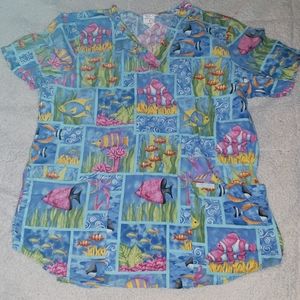 Scrub top fish saltwater m